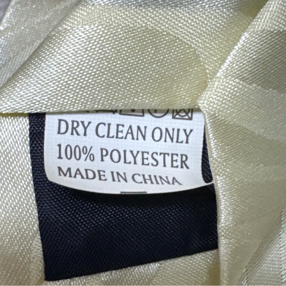 NWT Gospitality Ivory & Black Jesus Crown Of Thorns Men's Tie - Picture 4 of 8